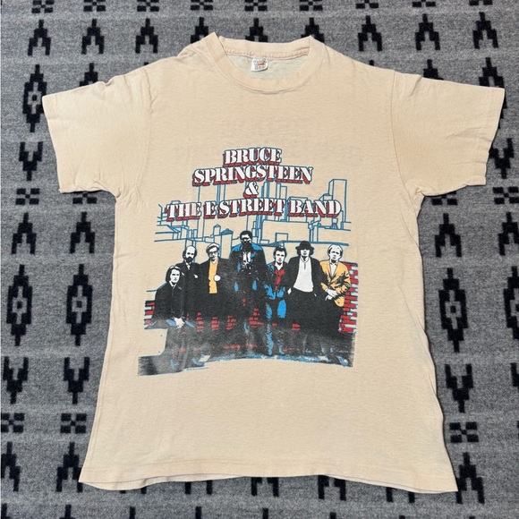 1980 Bruce Springsteen And The E Street Band Tour Tee